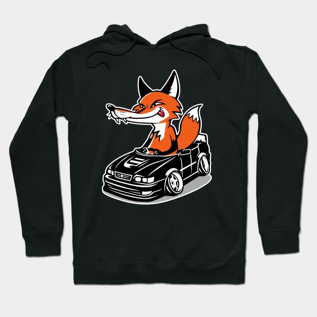 Toyota Chaser Fox Hoodie by Ivan_Kozlov